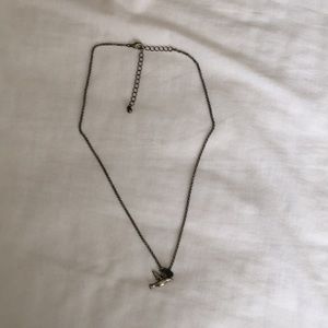 Dainty bird necklace